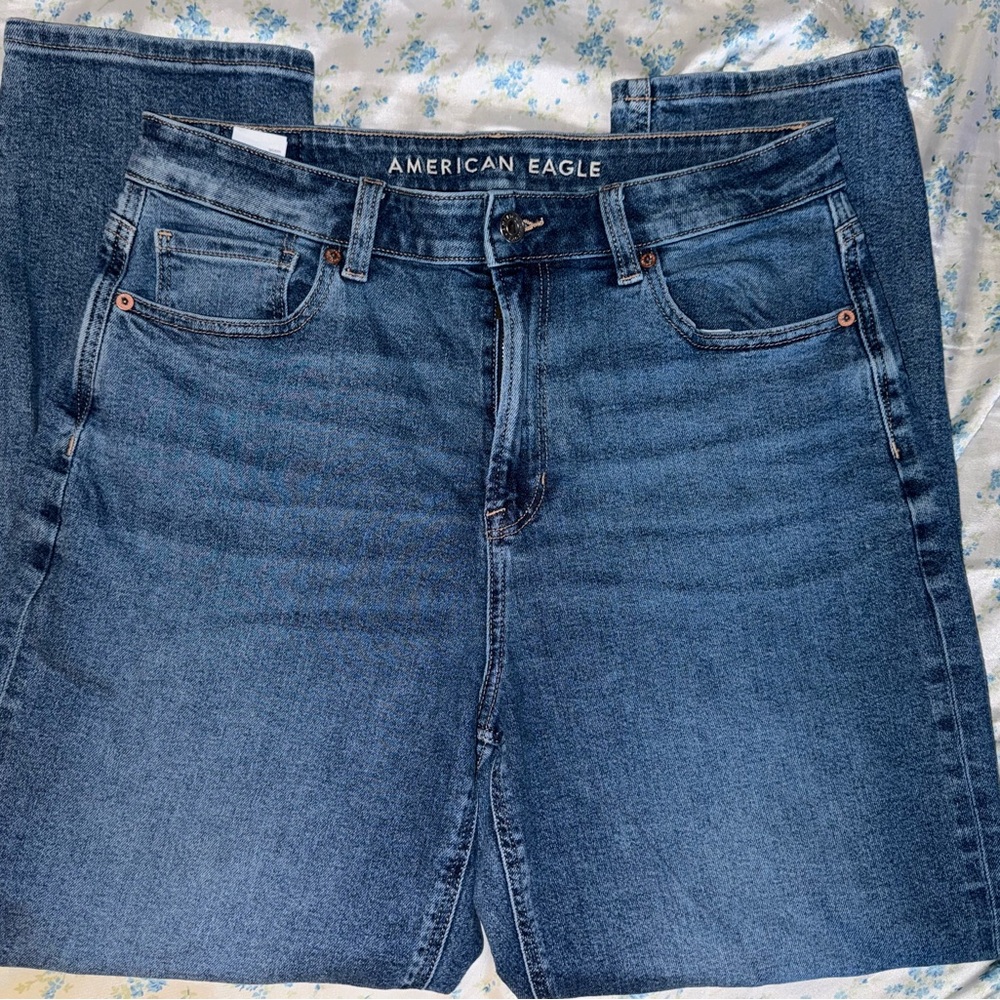American Eagle Dark Blue Denim Jeans